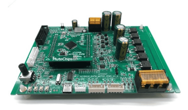 威九国际完成新一代功能安全MCU AC7840x电机板设计与制作